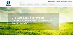 Desktop Screenshot of ministerioespiga.com